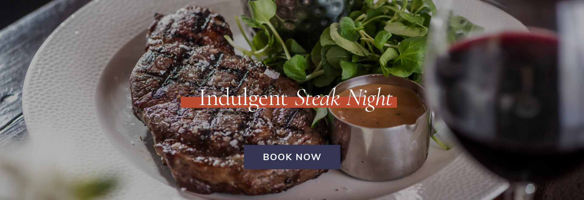 Steak Night at The White Horse