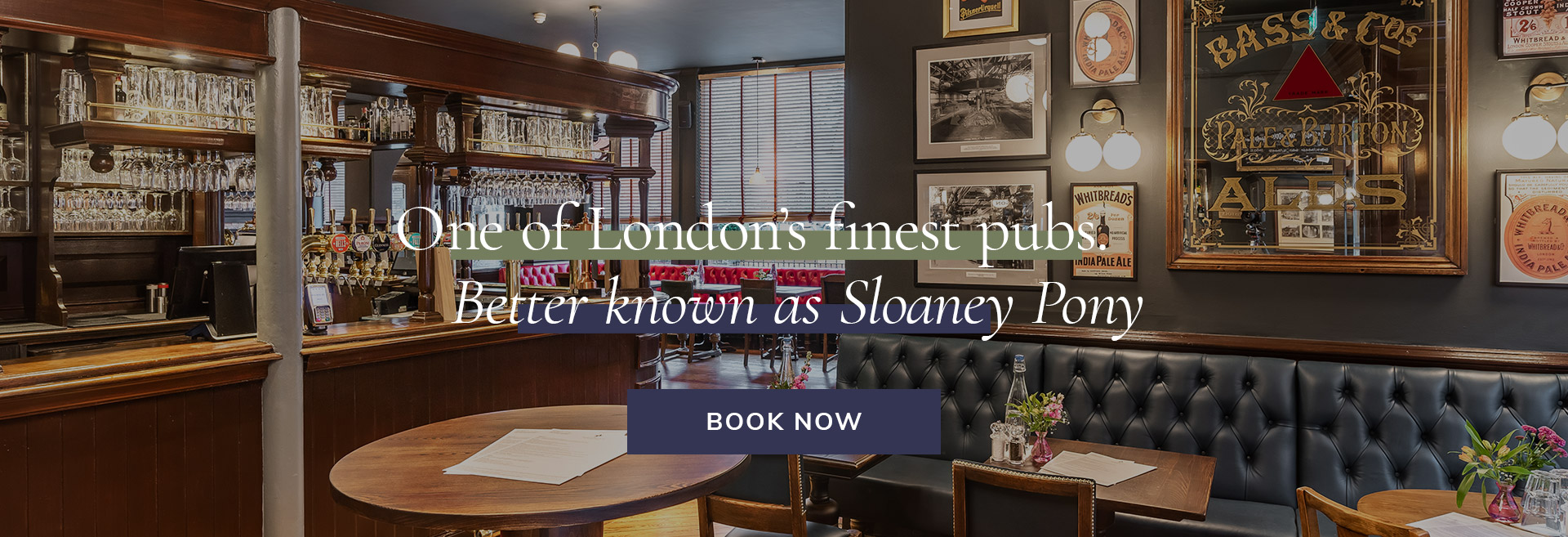 Join us at The White Horse in London for delicious pub food